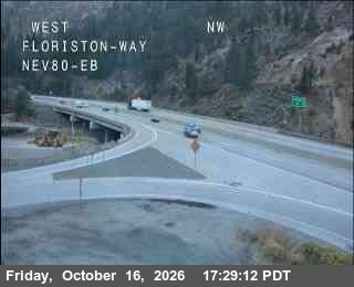 Hwy 80 at Floriston camera, I-80