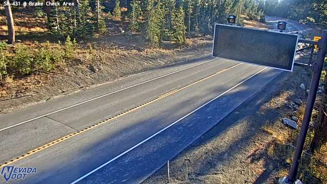 Brake Check Area camera, SR-431