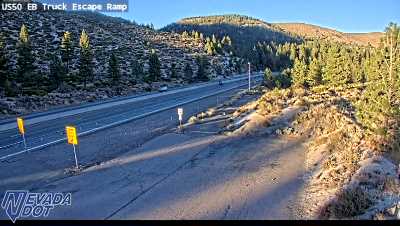 Truck Escape Ramp camera, US-50