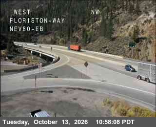 Best frame from Hwy 80 at Floriston, I-80 on 2026-10-13