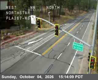 Best frame from Hwy 267 at Northstar, SR-267 on 2026-10-04