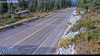 Best frame from Sand Harbor, SR-28 on 2026-10-04