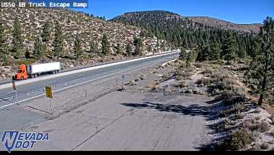 Best frame from Truck Escape Ramp, US-50 on 2026-10-15