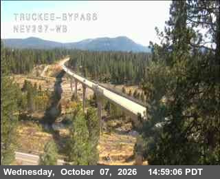 Best frame from Hwy 267 at Truckee Bypass, SR-267 on 2026-10-07