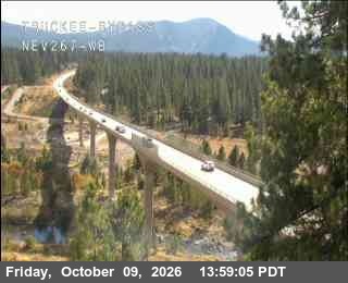 Best frame from Hwy 267 at Truckee Bypass, SR-267 on 2026-10-09