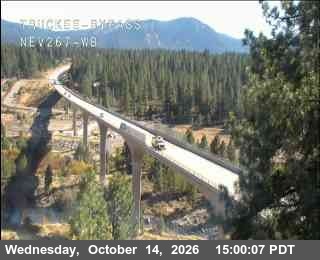Best frame from Hwy 267 at Truckee Bypass, SR-267 on 2026-10-14