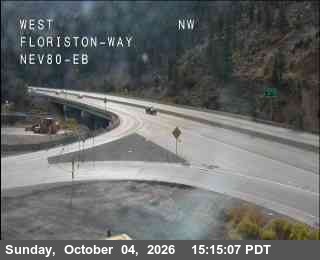 Hwy 80 at Floriston, I-80 at 15:00 on 2026-10-04