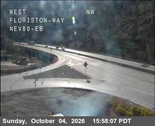 Hwy 80 at Floriston, I-80 at 16:00 on 2026-10-04