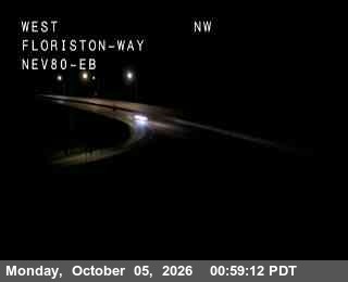 Hwy 80 at Floriston, I-80 at 01:00 on 2026-10-05