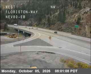 Hwy 80 at Floriston, I-80 at 08:00 on 2026-10-05