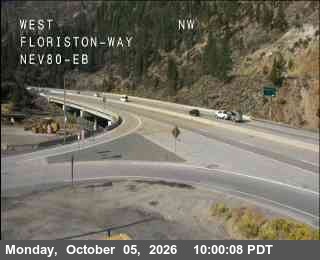 Hwy 80 at Floriston, I-80 at 10:00 on 2026-10-05