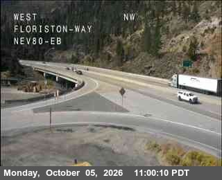 Hwy 80 at Floriston, I-80 at 11:00 on 2026-10-05