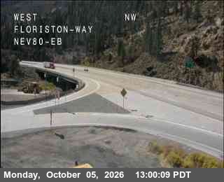 Hwy 80 at Floriston, I-80 at 13:00 on 2026-10-05