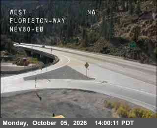 Hwy 80 at Floriston, I-80 at 14:00 on 2026-10-05