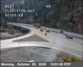 Hwy 80 at Floriston, I-80 at 15:00 on 2026-10-05