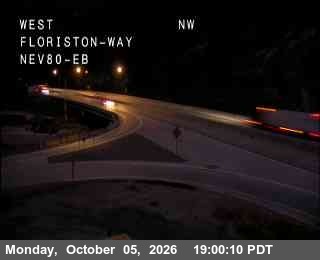 Hwy 80 at Floriston, I-80 at 19:00 on 2026-10-05