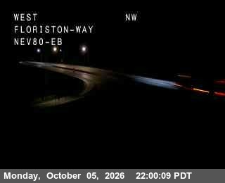 Hwy 80 at Floriston, I-80 at 22:00 on 2026-10-05