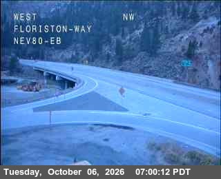 Hwy 80 at Floriston, I-80 at 07:00 on 2026-10-06