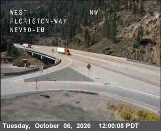 Hwy 80 at Floriston, I-80 at 12:00 on 2026-10-06