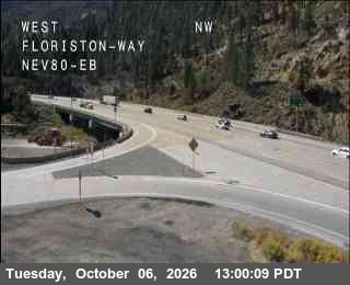 Hwy 80 at Floriston, I-80 at 13:00 on 2026-10-06