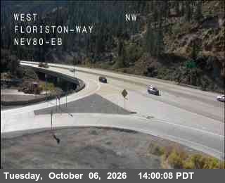Hwy 80 at Floriston, I-80 at 14:00 on 2026-10-06