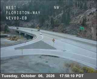 Hwy 80 at Floriston, I-80 at 18:00 on 2026-10-06