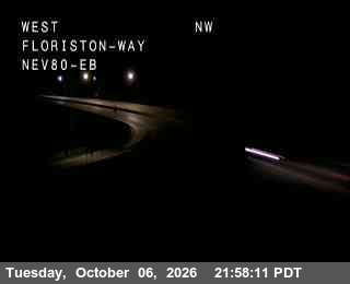 Hwy 80 at Floriston, I-80 at 22:00 on 2026-10-06