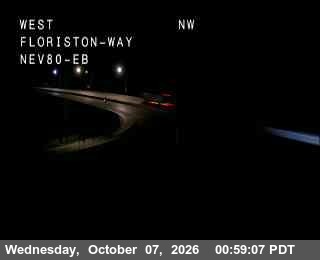 Hwy 80 at Floriston, I-80 at 01:00 on 2026-10-07