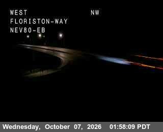 Hwy 80 at Floriston, I-80 at 02:00 on 2026-10-07