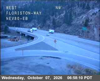 Hwy 80 at Floriston, I-80 at 07:00 on 2026-10-07
