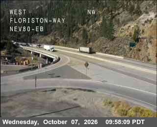 Hwy 80 at Floriston, I-80 at 10:00 on 2026-10-07