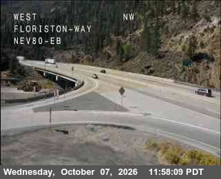 Hwy 80 at Floriston, I-80 at 12:00 on 2026-10-07