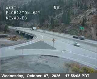 Hwy 80 at Floriston, I-80 at 18:00 on 2026-10-07
