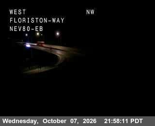 Hwy 80 at Floriston, I-80 at 22:00 on 2026-10-07