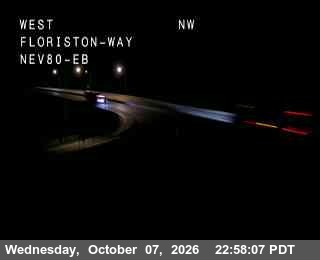 Hwy 80 at Floriston, I-80 at 23:00 on 2026-10-07