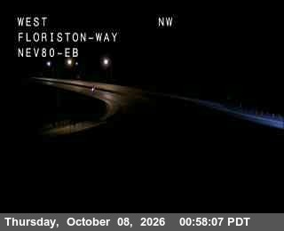 Hwy 80 at Floriston, I-80 at 01:00 on 2026-10-08