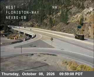Hwy 80 at Floriston, I-80 at 10:00 on 2026-10-08