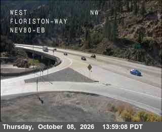 Hwy 80 at Floriston, I-80 at 14:00 on 2026-10-08