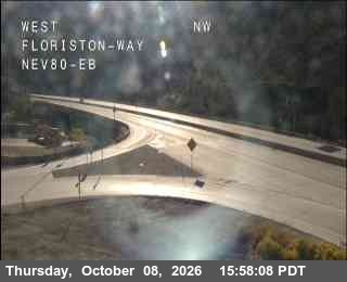 Hwy 80 at Floriston, I-80 at 16:00 on 2026-10-08