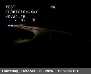 Hwy 80 at Floriston, I-80 at 20:00 on 2026-10-08