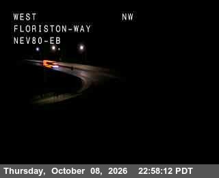 Hwy 80 at Floriston, I-80 at 23:00 on 2026-10-08