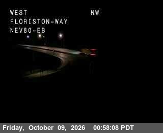 Hwy 80 at Floriston, I-80 at 01:00 on 2026-10-09