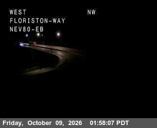 Hwy 80 at Floriston, I-80 at 02:00 on 2026-10-09