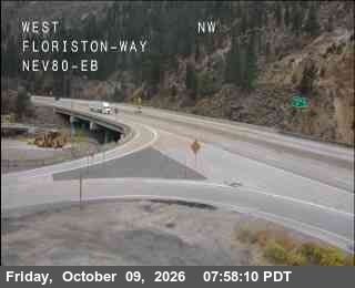 Hwy 80 at Floriston, I-80 at 08:00 on 2026-10-09