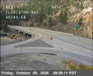 Hwy 80 at Floriston, I-80 at 09:00 on 2026-10-09