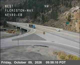 Hwy 80 at Floriston, I-80 at 10:00 on 2026-10-09