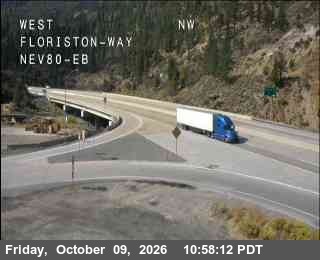 Hwy 80 at Floriston, I-80 at 11:00 on 2026-10-09