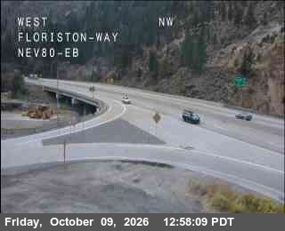 Hwy 80 at Floriston, I-80 at 13:00 on 2026-10-09