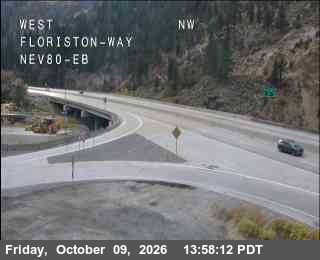 Hwy 80 at Floriston, I-80 at 14:00 on 2026-10-09