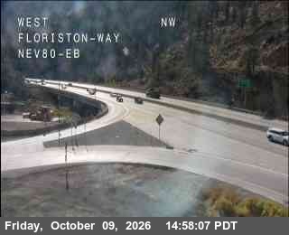 Hwy 80 at Floriston, I-80 at 15:00 on 2026-10-09